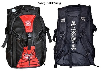 Luigino Atom Red Backpack