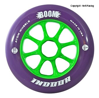 Atom Boom Purple Indoor Wheels