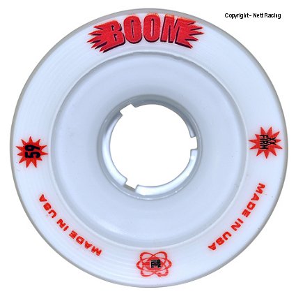 2016 Atom Boom Hollow Core XFirm 62x38 White Derby Wheel