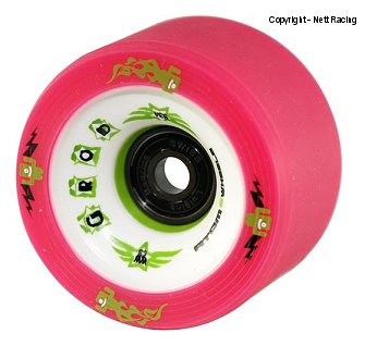 Atom G-Rod Pink White Quad Wheel