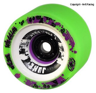 Atom Juke Green Purple Quad Wheel