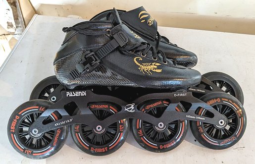 Pasendi_Size_8_Inline_Speed_Skate_$80