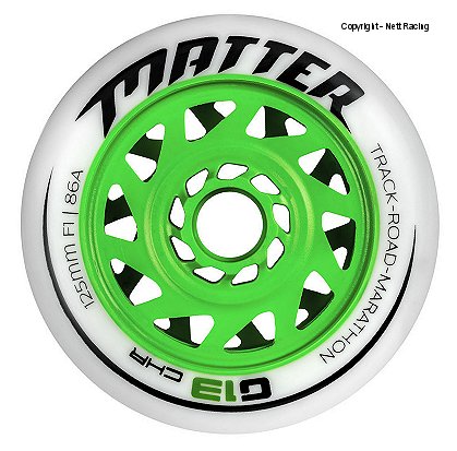 Matter G13 Green 125mm Outdoor Wheels