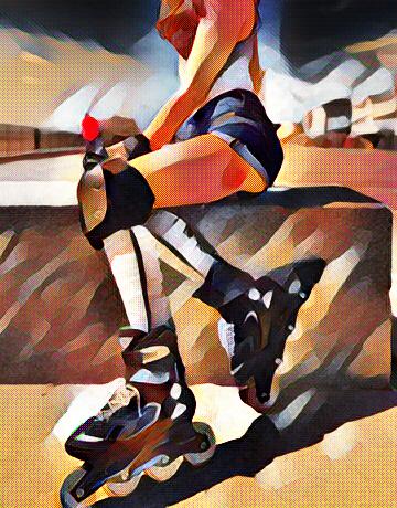 Roller Blading 3