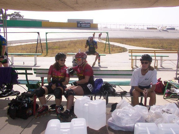 Pictures taken at the San Diego Velodrome Race