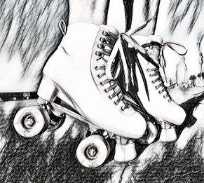 What are the most important safety considerations when using basic roller skates?"